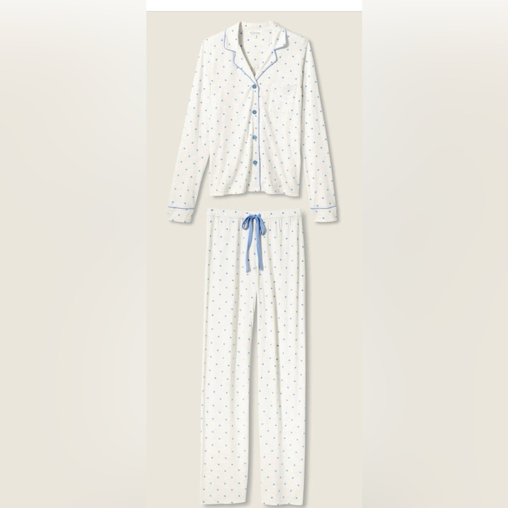 PJ Salvage New Lady Luck Polka Dot Modal PJ Set - Picture 3 of 7